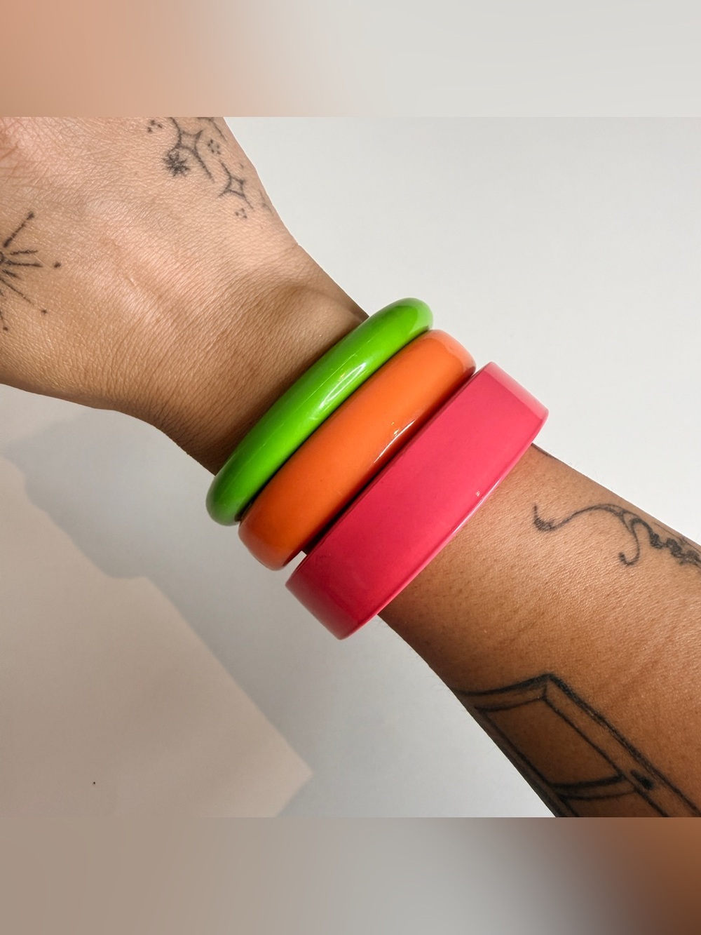 Colorful bangle stack - Picture 4 of 4
